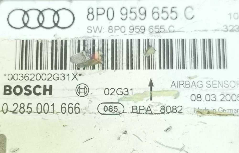 Centralina Airbag AUDI A3 (8P1) ano 2003