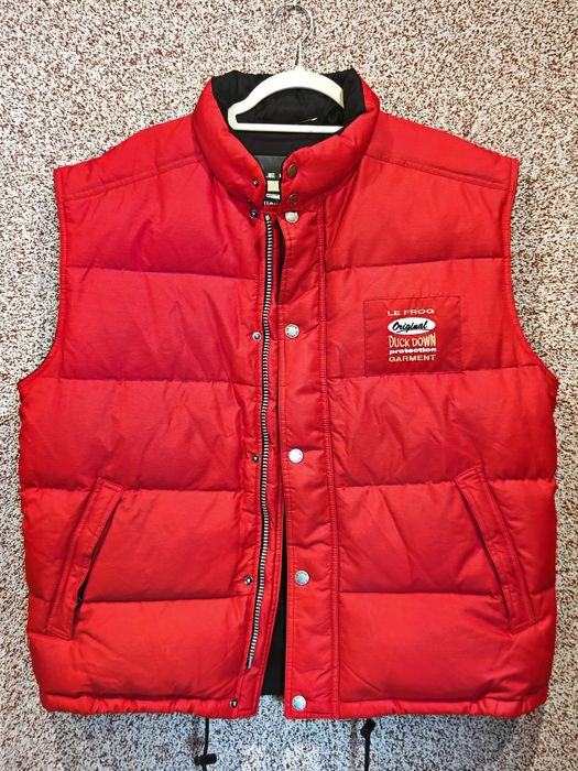 Bezrękawnik puchowy Le Frog męska kamizelka ocieplana L/ XL