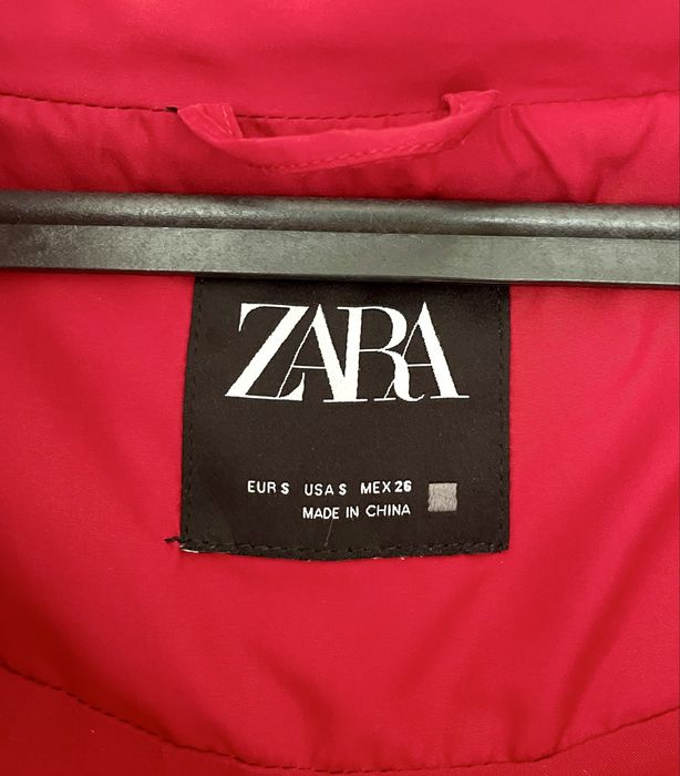 Vende-se blusão vermelho alcochoado Zara