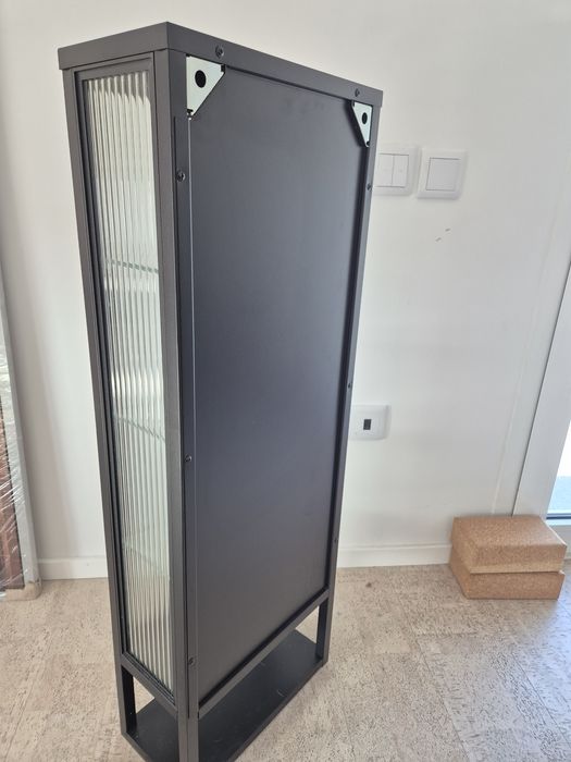 Armário metal com prateleiras IKEA Mossjon