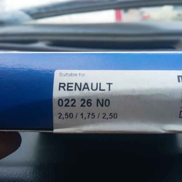 Кільця поршневі Renault master 2.5