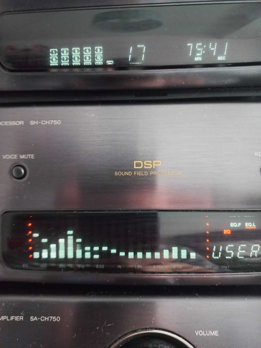 Technics CH750 procesor DSP korektor