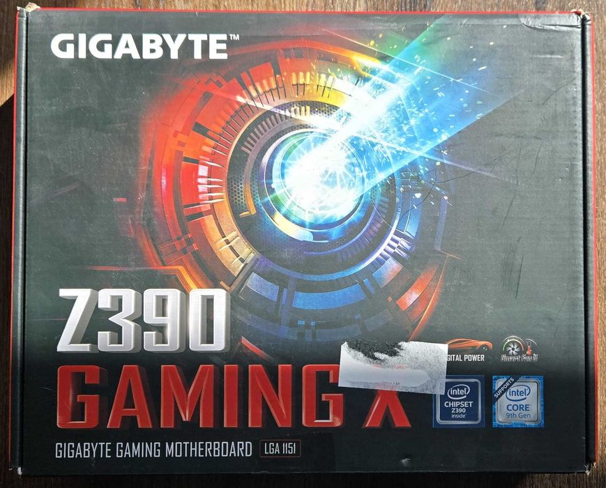 Gigabyte Z390 Gaming + Procesor I7 9700F + chłodzenie + zasilacz 650W
