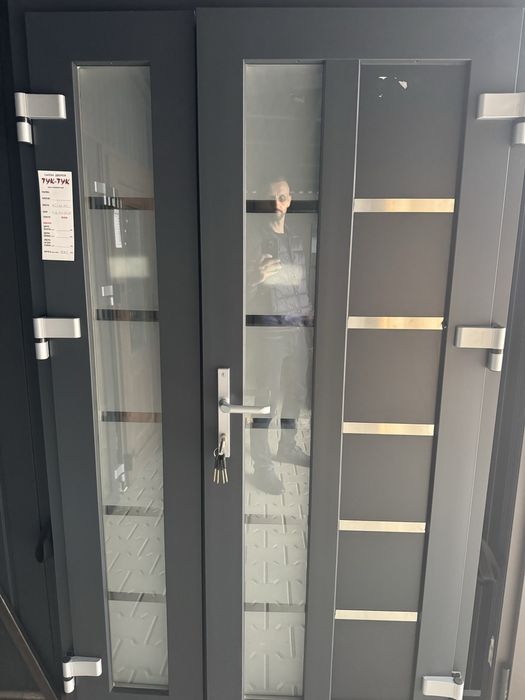 Двері металопластикові 120 на 200см