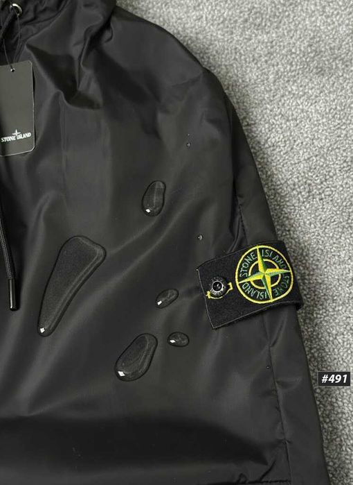 ВІДПРАВКА НАЛОЖКОЮ | Черные Штаны Stone Island GoreTex