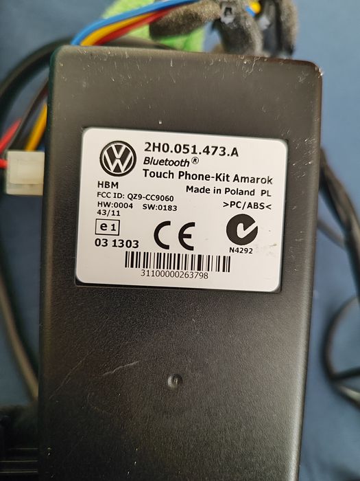 bluetooth touche amarok