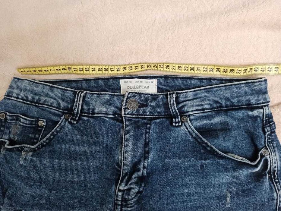 Шорты мужские джинсовые pull&bear в идеальном состоянии р. usa32/eur42