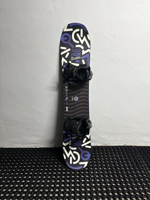 Deska snowboardowa Salomon El Capitan + wiązania Salomon Unite - 130 cm