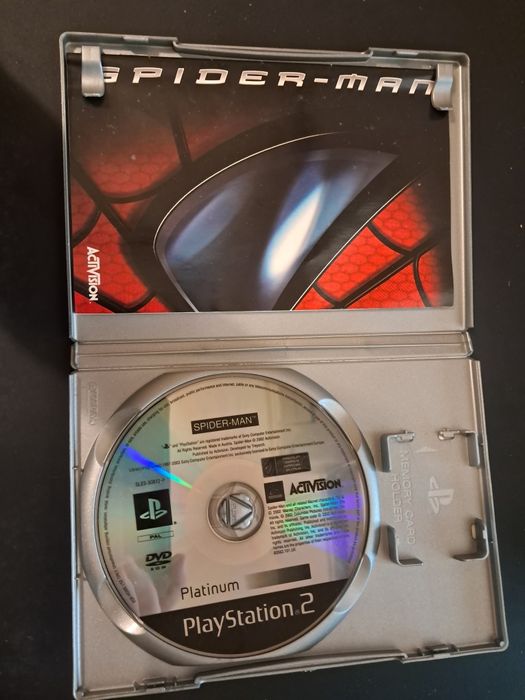 Jogo para Playstation2: "Spider-man" Preço: 10€ (Posso negociar).