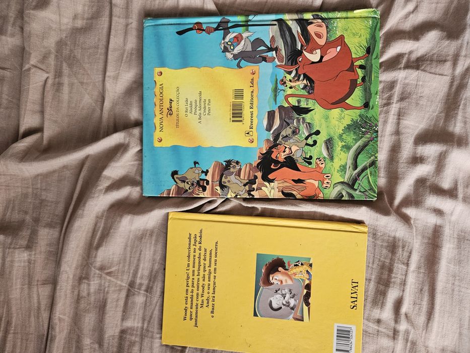Colecção Livros Disney Clássicos Edição BIlingue
