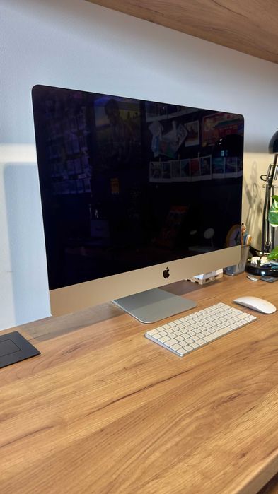 iMac Retina 5K 27" + Apple Magic Keyboard i Magic Mouse