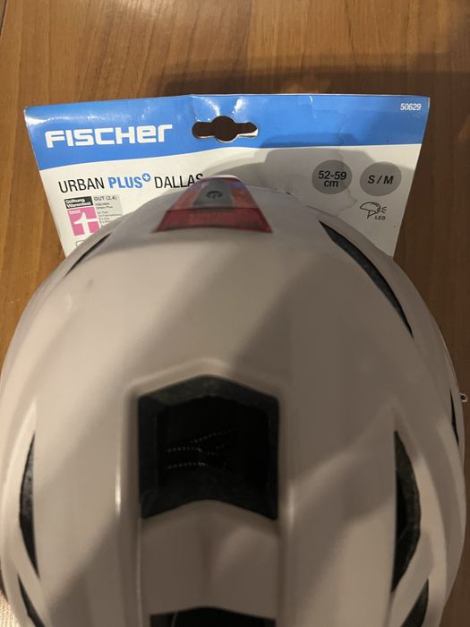 Новий велосипедний шолом Fischer Urban Plus (Німеччина) Розмір S/M (на обхват голови 52-59 см).
