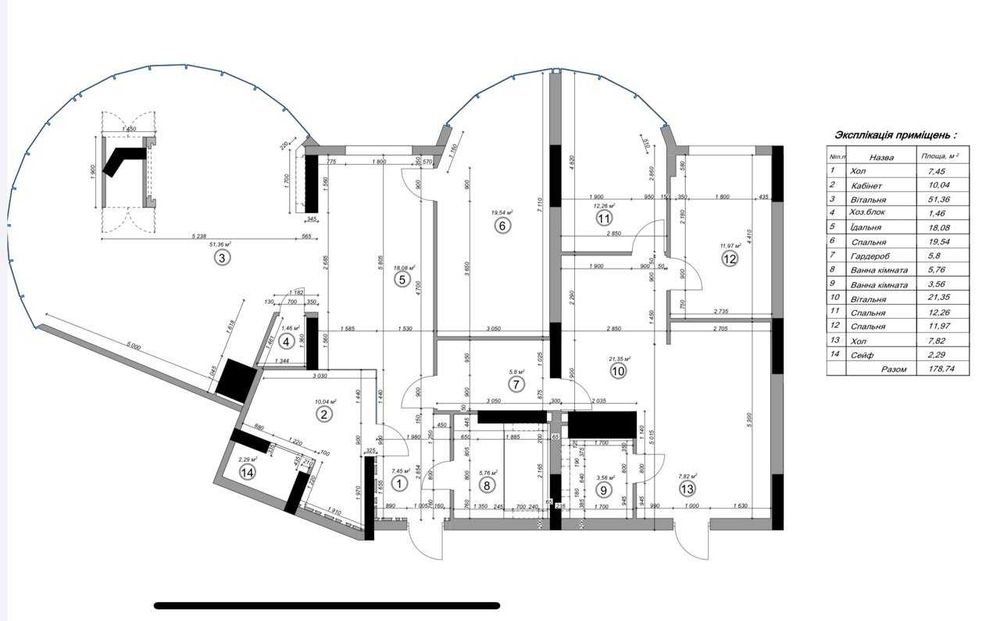 4 -х к в ЖК бізнес класу Podil Plaza & Residence по вул.Глибочицька 73