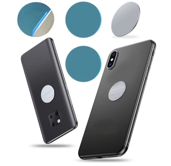 Metalowa płytka 2 szt. na telefon do uchytu magnetycznego