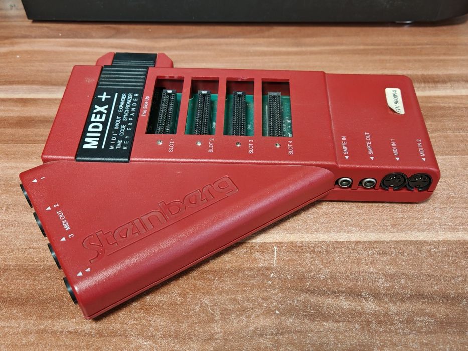 Interfejs MIDI Steinberg Midex +  Atari st tt mega cubase