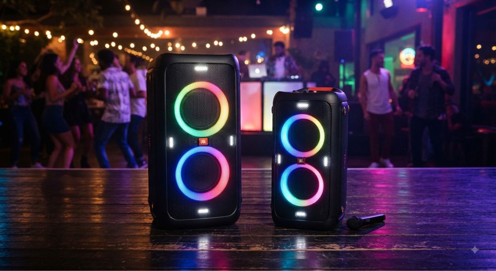 Оренда JBL PartyBox 520 та 310. Звук та світло для вашої вечірки!