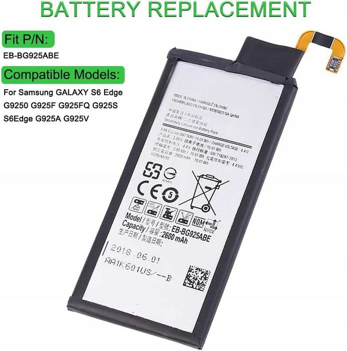 akumulator do Samsung Galaxy S6 Edge