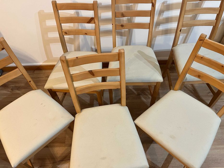 Conjunto de 6 cadeiras Ikea