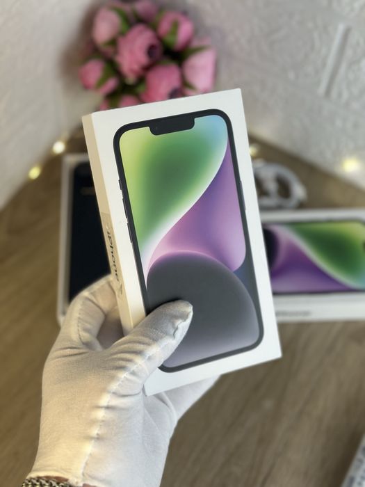 iPhone 14 Фіз-сім - Ідеальний стан! Гарантія! Бонуси в комплекті!