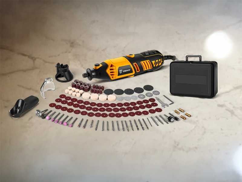 Mała szlifierka wielofunkcyjna BARDZO DUŻY Zestaw akcesoriów 127 EL.