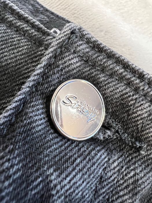 Kuloty / spodnie jeansowe / jeansy czarne - HIT!