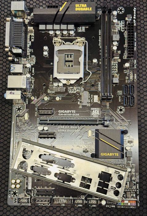 Материнська / материнская плата socket 1151 Gigabyte GA-H110-D3A