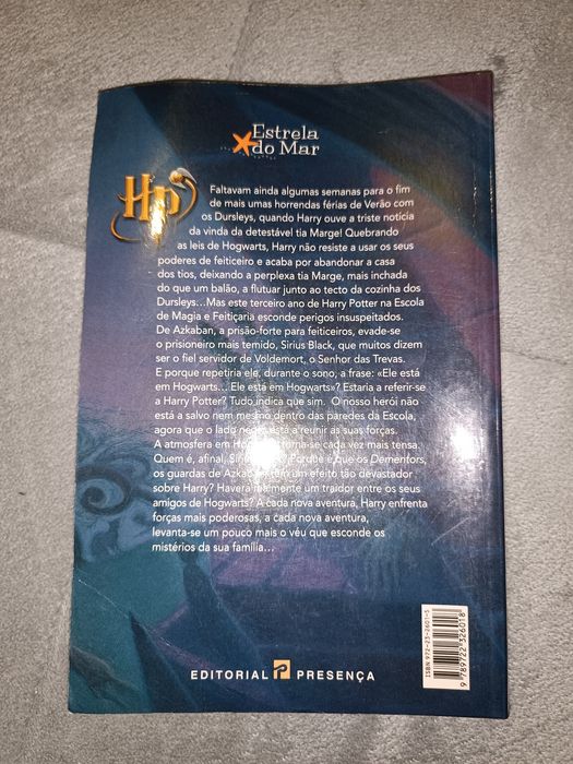 Livro - Harry Potter e o Prisioneiro de Azkaban
