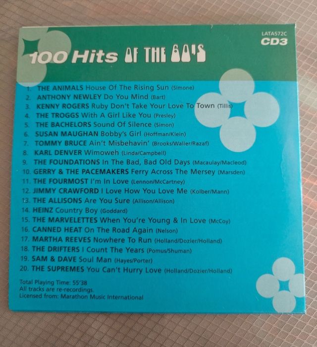 100 hits of the 60,s