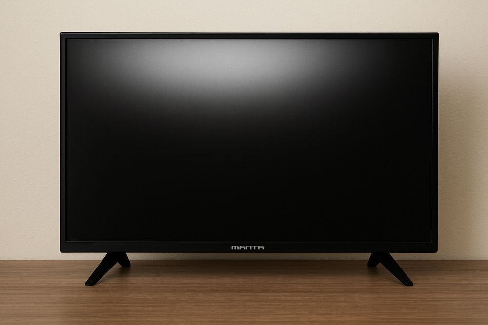 Telewizor Manta 58LUA120D – uszkodzone podświetlenie,58 cali 4K Smart