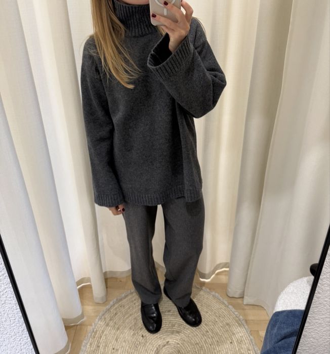 Кашемірові сірі штани Cenc