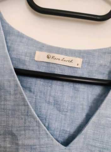 Sukienka lniana, nowa