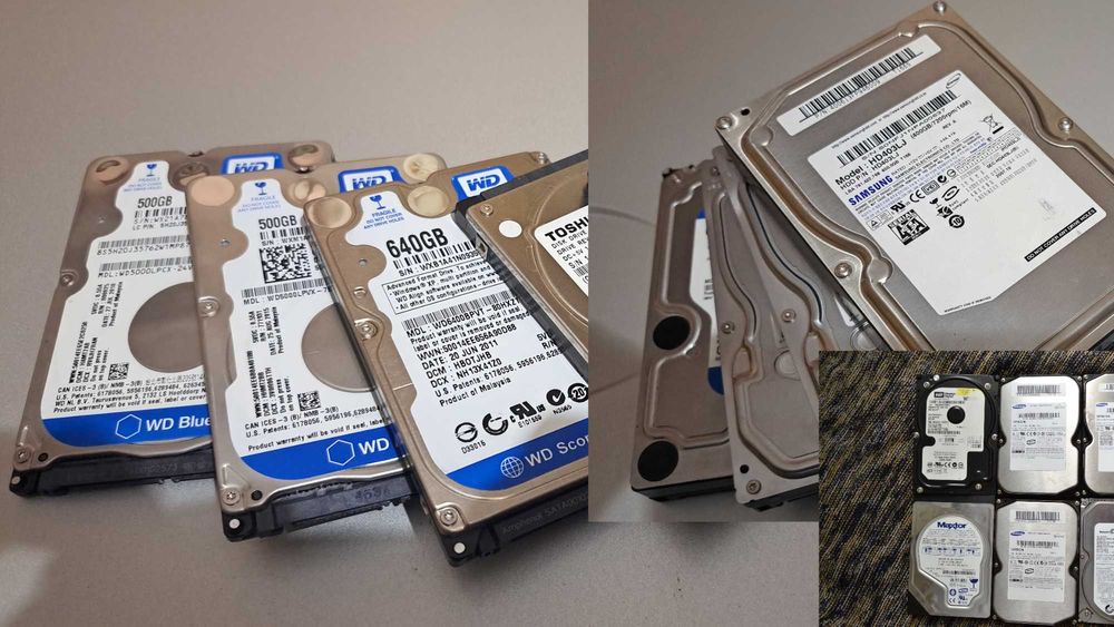 Продам вінчестер 400Gb, 500Gb, 650Gb, 1Tb - 2.5, 3.5 sata
