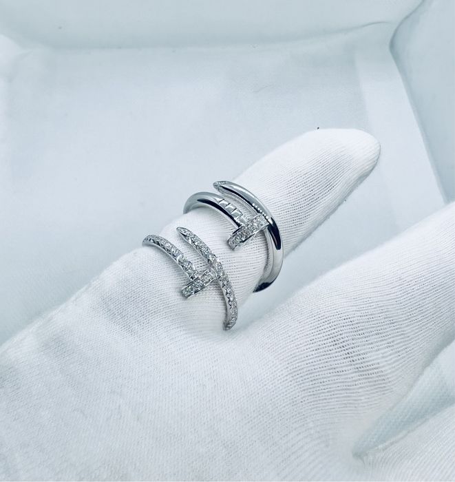 Золотое Кольцо гвоздь Juste un Clou CARTIER, Бриллианты 0.40ct. 2450$