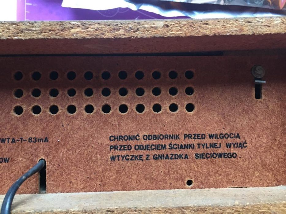 Radiola muzealna Unitra Diora Giewont