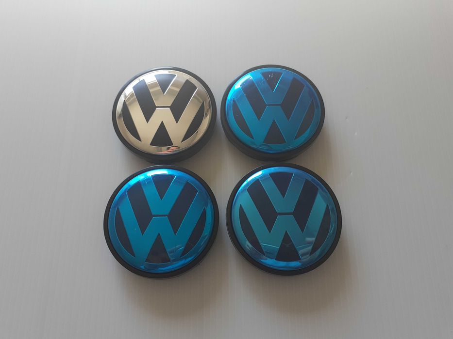 Centros/tampas de jante completos VW Volkswagen