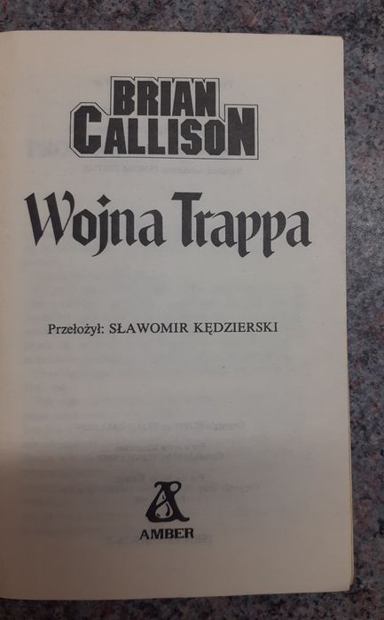 Brian Callison - Wojna Trappa [Amber I/1990]