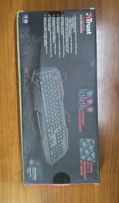 Клавіатура Trust GXT 830