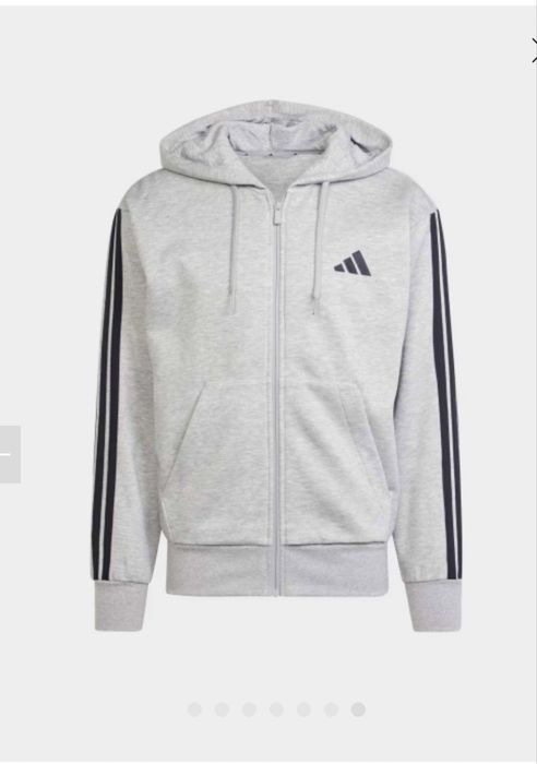 Тепла кофта Adidas на флісі