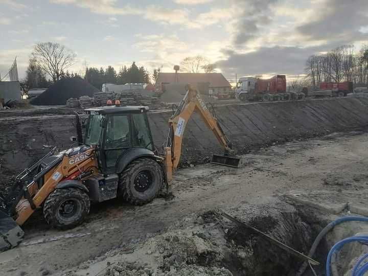 Usługi minikoparką Wisznice usługi ładowarką koparką OGRODY