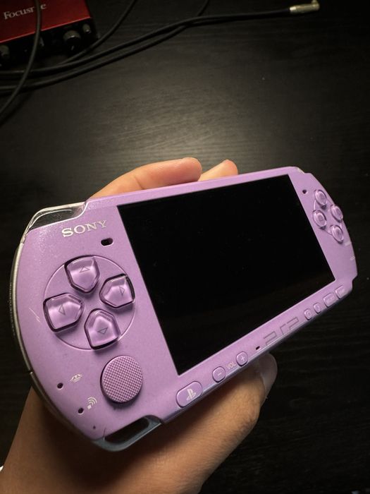 Psp 3000 versao roxa