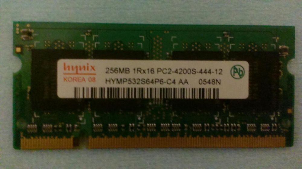 Оперативная память DDR2 Hynix 256 Mb 533 PC2-4200U-444-12