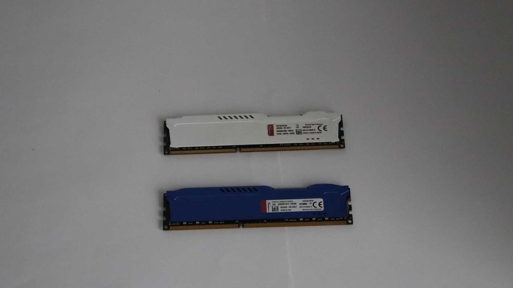 Pamięć RAM - HyperX Fury 16GB 2x8GB DDR3 1600MHz CL10 | Blue + White