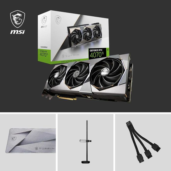 MSI GeForce RTX 4070 Ti SUPRIM 12G