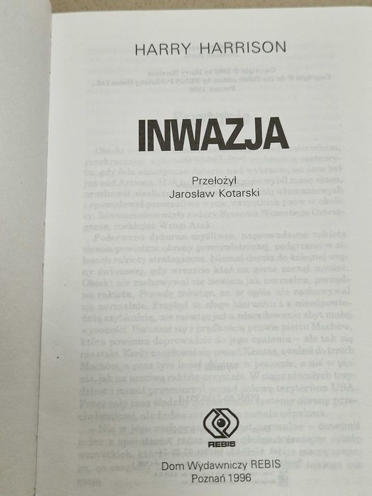Harry Harrison. Inwazja
