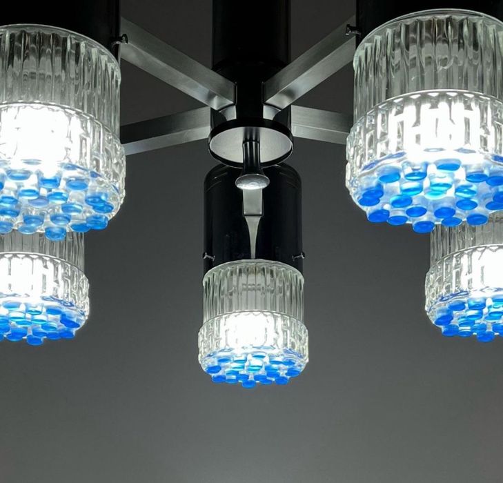 Candeeiro de tecto space age, G Sciolari