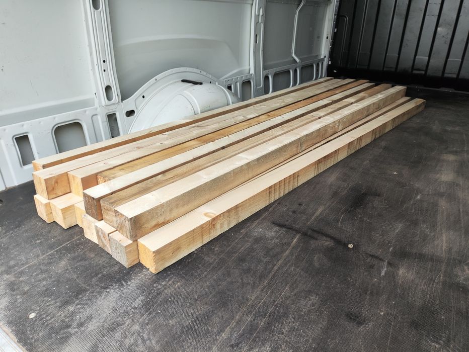 Belki kantówki sosnowe suche drewno użytkowe