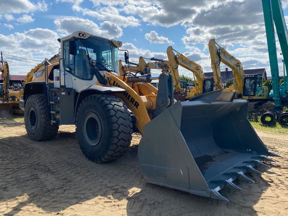 Liebherr L550 Xpower, 2023 ROK, 6800 MTH, NOWY MODEL, Z NIEMIEC, SUPER, STAN,  21 Ton, Łyżka 3,8 m3, Serwisowana w LIEBHERR Niemcy, Opony 90% Dobre,