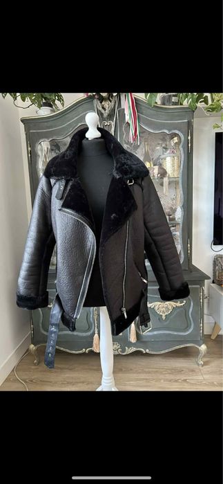 Skórzana kurtka rozm S