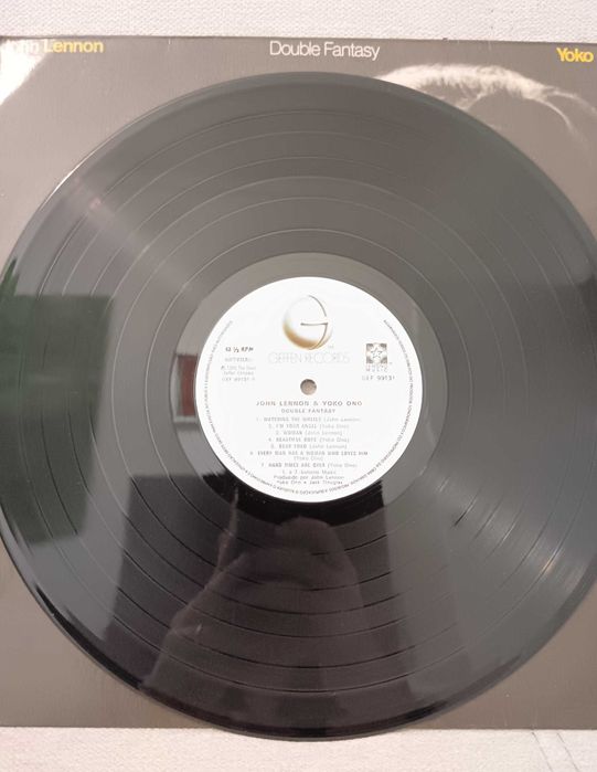 John Lennon Yoko Ono vinil Double fantasy ano 1980