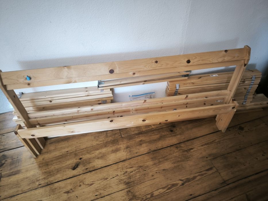 Estrutura de cama casal 140x200 cm